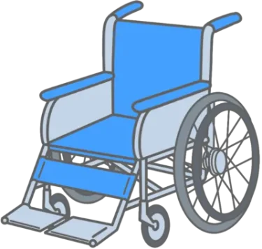 介護用品の中でも需要が高い車椅子。状態によっては高価買取も可能。